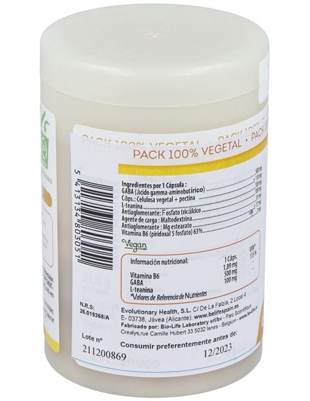 Gaba Complex 60Cap. de Be-Life