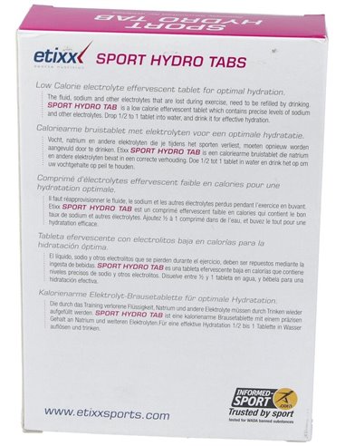 Etixx Hydro Salts Tab 45Comp. de Etixx