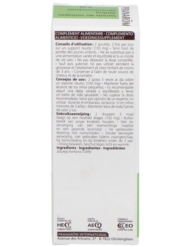 Ajedrea Aceite Esencial 5Ml. de Pranarom Aceites