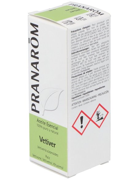 Vetiver Aceite Esencial 5Ml. de Pranarom Aceites