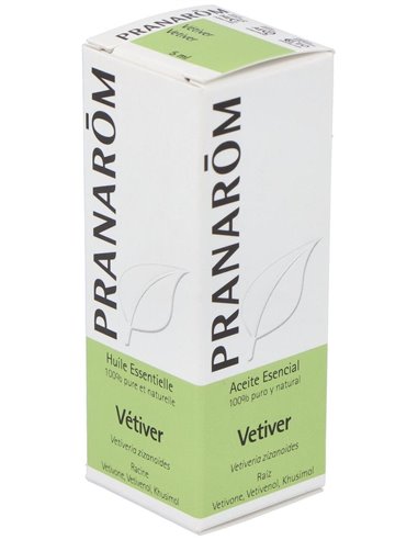 Vetiver Aceite Esencial 5Ml. de Pranarom Aceites