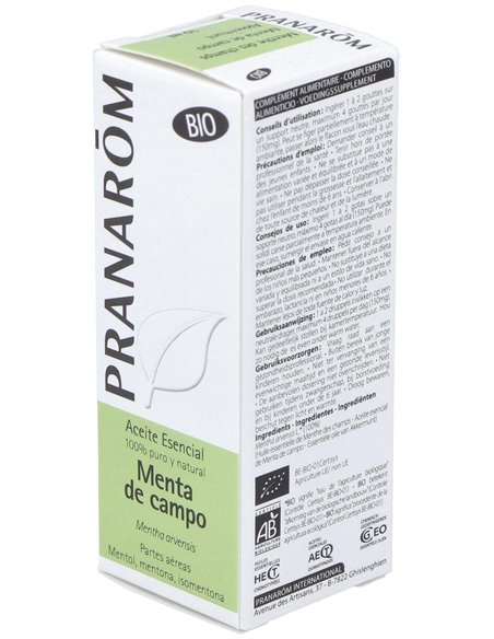 Menta De Campo Partes Aereas Bio 10 Ml de Pranarom