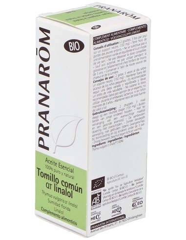 Tomillo Comun Qt Linalol Aceite Esencial Bio 5Ml. de Pranarom Aceites
