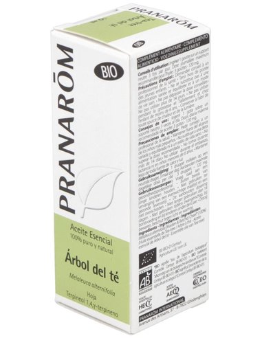 Arbol Del Te Hoja Aceite Esencial Bio 10Ml. de Pranarom Aceites