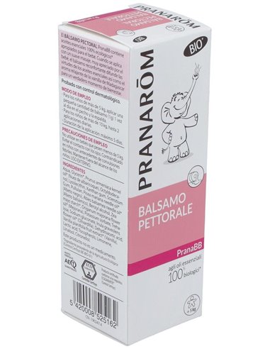 Pranabb Balsamo Pectoral Respiracion Facil 40Gr de Pranarom P.Acabado