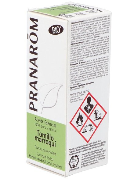 Tomillo Marroqui Aceite Esencial Bio 10Ml. de Pranarom Aceites