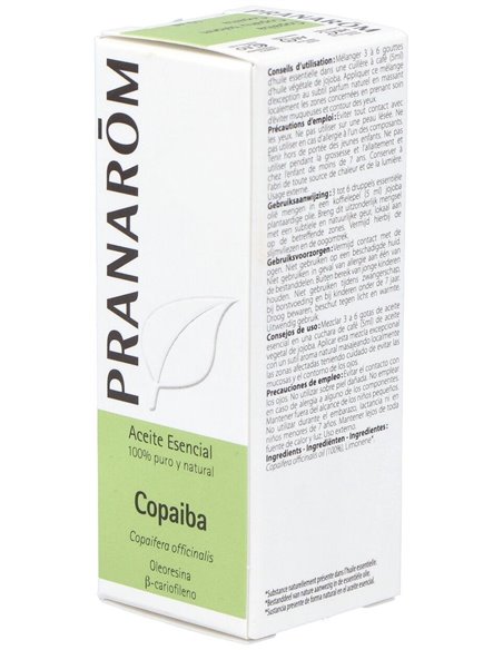 Copaiba Oleoresina 10 Ml de Pranarom