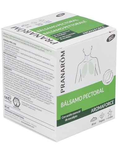 Aromaforce Balsamo Pectoral 80Ml. Bio de Pranarom P.Acabado