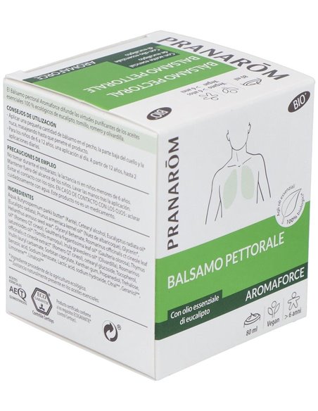 Aromaforce Balsamo Pectoral 80Ml. Bio de Pranarom P.Acabado