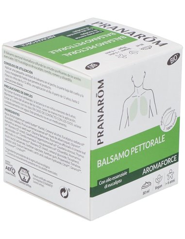 Aromaforce Balsamo Pectoral 80Ml. Bio de Pranarom P.Acabado