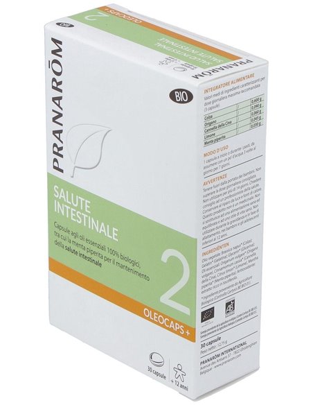 Oleocaps+ Plus 2 Salud Intestinal 30Cap. Bio de Pranarom P.Acabado