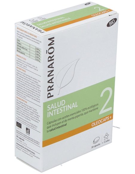 Oleocaps+ Plus 2 Salud Intestinal 30Cap. Bio de Pranarom P.Acabado