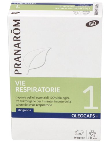 Oleocaps+ Plus 1 Vias Respiratorias 30Cap. Bio de Pranarom P.Acabado