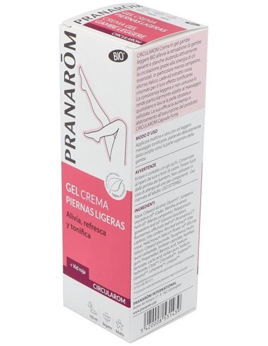 Circularom Gel Crema Piernas Ligeras 100Ml. Bio de Pranarom P.Acabado