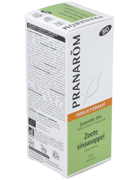 Naranja Dulce Aceite Esencial Bio 30Ml. de Pranarom Aceites