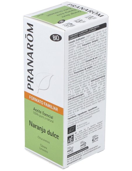 Naranja Dulce Aceite Esencial Bio 30Ml. de Pranarom Aceites