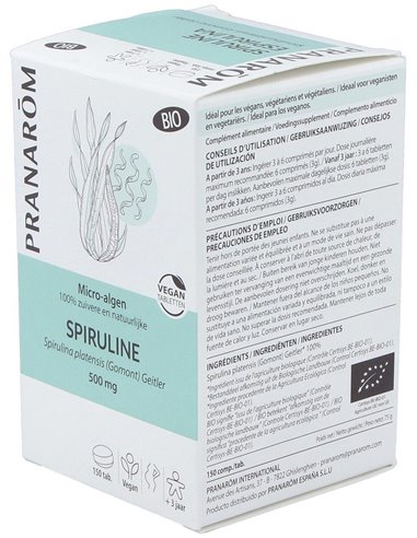 Espirulina Micro Algas 150Comp. Bio Vegan de Pranarom P.Acabado