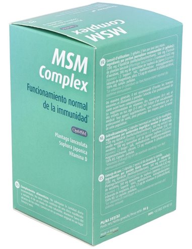 Msm Complex (Reactivit) 90Cap. Ortho-Nat de Ortho Nat