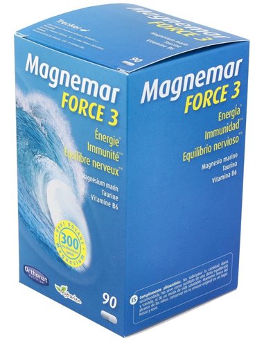 Magnemar Fuerza 3 Magnesio 90Cap. de Ortho Nat