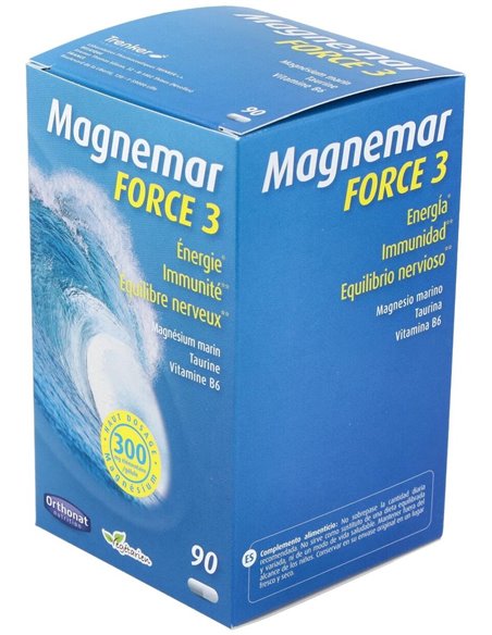 Magnemar Fuerza 3 Magnesio 90Cap. de Ortho Nat