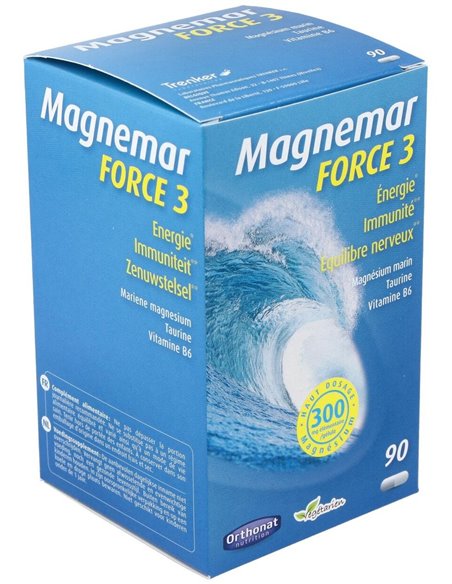 Magnemar Fuerza 3 Magnesio 90Cap. de Ortho Nat