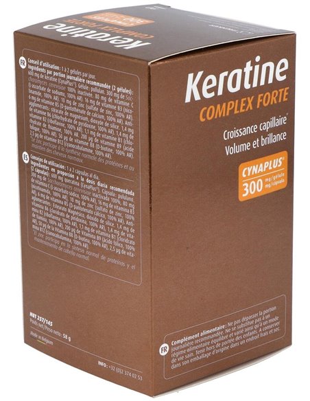 Keratin Complex Forte 90Cap. de Ortho Nat