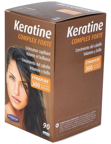 Keratin Complex Forte 90Cap. de Ortho Nat
