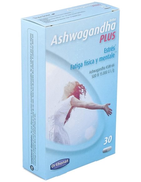 Ortho Ashwagandha Plus 30 Cápsulas  Ortho Nat