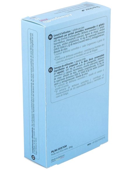 Ortho Ashwagandha Plus 30 Cápsulas  Ortho Nat