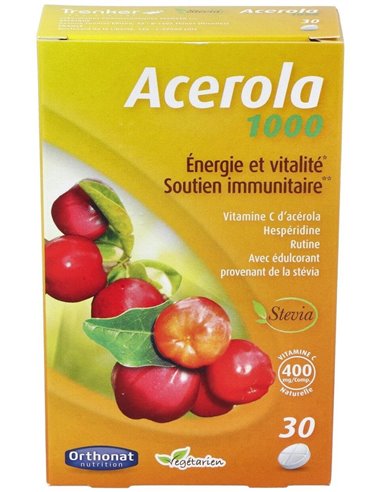 Acerola 1000Mg. 30Comp. de Ortho Nat