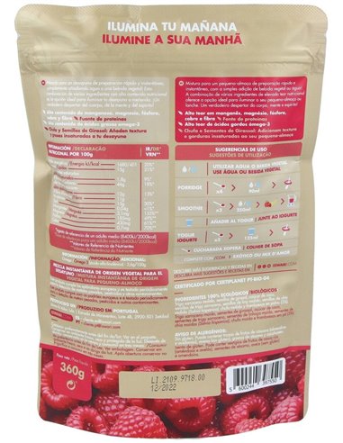 Despertar De Buda - Frambuesa Bio 360G 360G de Iswari