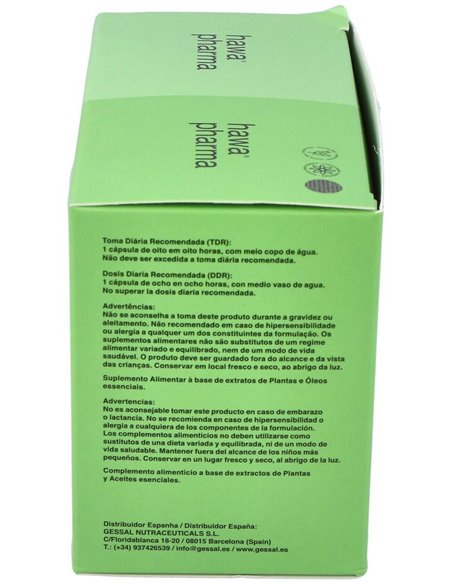 Hawa Sibo Kit 90Cap+120Gr. de Hawa Pharma