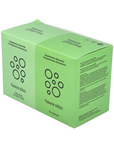 Hawa Sibo Kit 90Cap+120Gr. de Hawa Pharma