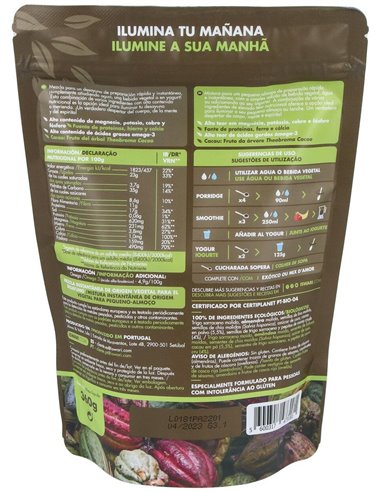 Despertar De Buda - Cacao Crudo Bio 360G 360G de Iswari