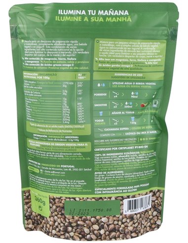 Despertar De Buda Proteina De Cañamo 360Gr. Bio de Iswari