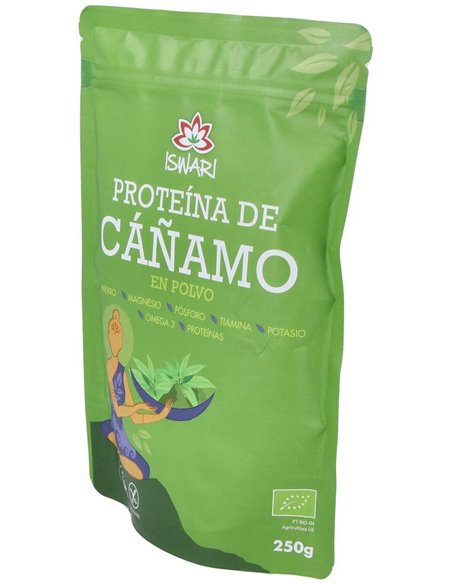 Proteína De Cáñamo Bio 250G Es 250G de Iswari