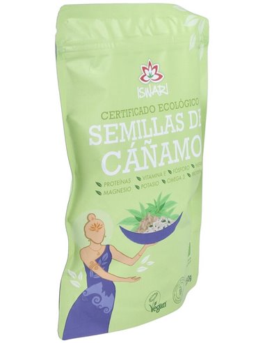 Semillas De Cañamo Sin Cascara 250Gr. Bio de Iswari