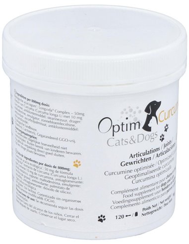 Optim Curcuma Cats & Dogs Polvo 96Gr. de Optim Laboratoire
