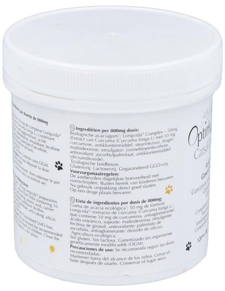 Optim Curcuma Cats & Dogs Polvo 96Gr. de Optim Laboratoire