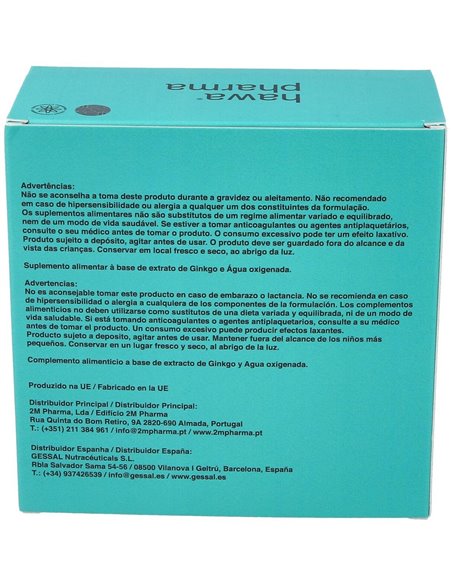 Hawa Ginkgo2 30Amp. de Hawa Pharma