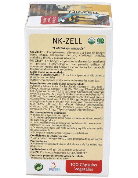 Nk-Zell                                                                         100 VCáps de Lusodiete