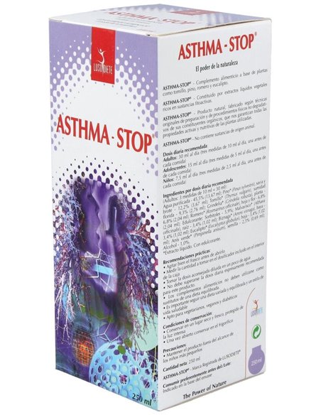 Asthma-Stop 250Ml. Lusodiete de Lusodiete