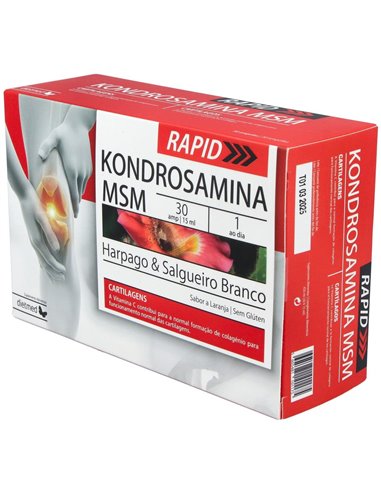 Kondrosamina Msm Rapid 30Amp. de Dietmed