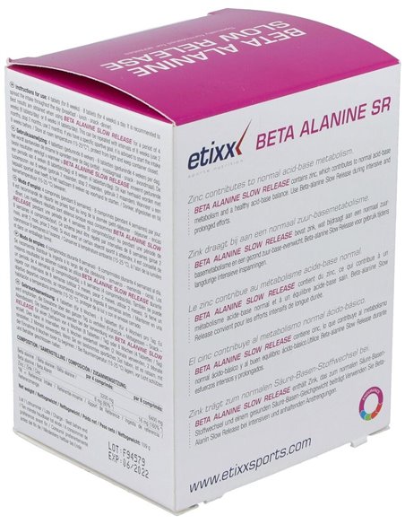 Etixx Beta Alanine Slow Release 90Comp. de Etixx