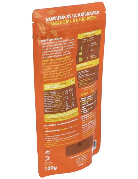 Setas Reishi Bio 100 Gr de Iswari