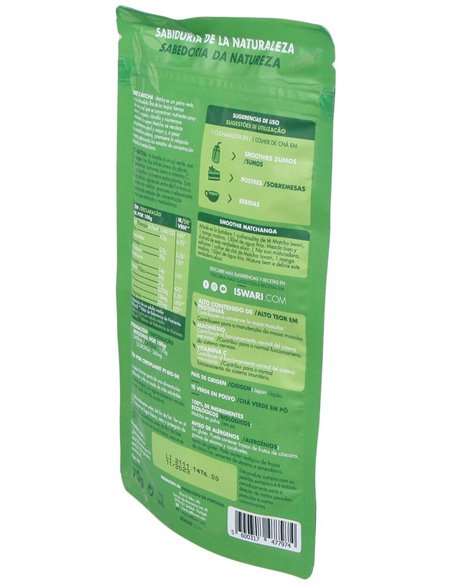 Matcha Bio 70 G de Iswari