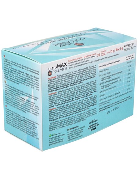 Ultramax Colageno 30Sbrs. de Gold Nutrition