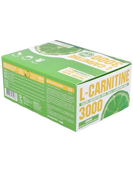 L-Carnitina 3000Mg. Sabor Limon 20Viales de Gold Nutrition
