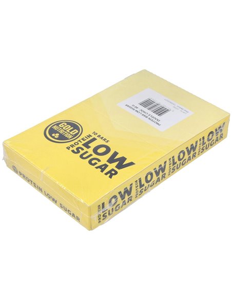 Total Protein Low Sugar Barr Doble Choc. 10Ud. de Gold Nutrition