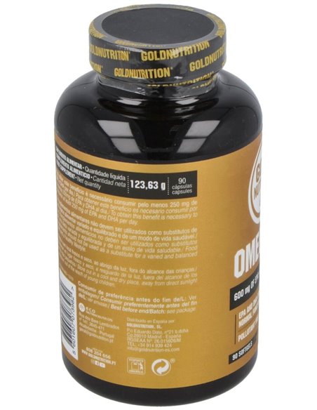 Omega+ 90Perlas de Gold Nutrition